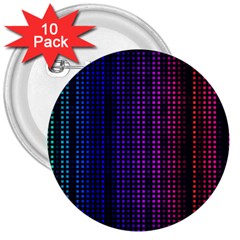 Abstract Background Plaid 3  Buttons (10 Pack)  by HermanTelo