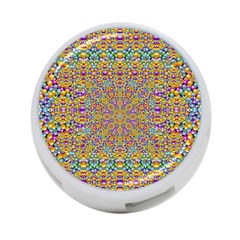 Pearl And Pearls And A Star Festive 4-port Usb Hub (two Sides) by pepitasart