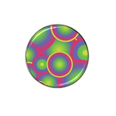 Background Colourful Circles Hat Clip Ball Marker (10 Pack) by HermanTelo