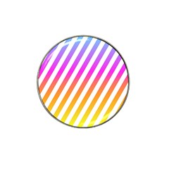 Abstract Lines Mockup Oblique Hat Clip Ball Marker (10 Pack) by HermanTelo