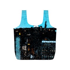 City Town Full Print Recycle Bag (s) by snowwhitegirl