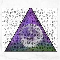 Form Triangle Moon Space Rectangular Jigsaw Puzzl by HermanTelo