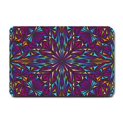 Kaleidoscope Triangle Curved Small Doormat  by HermanTelo
