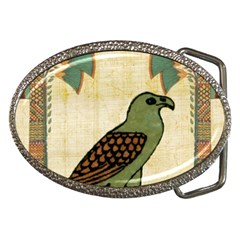 Egyptian Paper Papyrus Bird Belt Buckles by Sapixe
