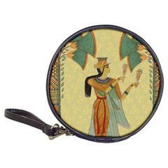 Egyptian Design Man Artifact Royal Classic 20-cd Wallets by Sapixe