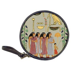 Egyptian Paper Women Child Owl Classic 20-cd Wallets by Sapixe