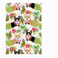 Corgis Hula Pattern Large Garden Flag (two Sides) by Sapixe