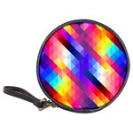 Abstract Background Colorful Pattern Classic 20-CD Wallets Front