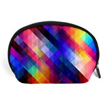 Abstract Background Colorful Pattern Accessory Pouch (Large) Front