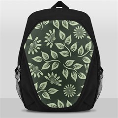 Flowers Pattern Spring Nature Backpack Bag by Bajindul