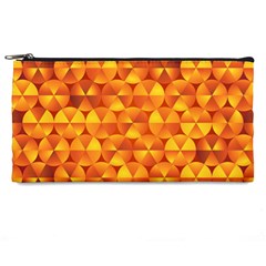 Background Triangle Circle Abstract Pencil Cases by Bajindul