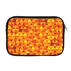 Background Triangle Circle Abstract Apple Macbook Pro 17  Zipper Case by Bajindul
