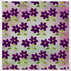 Purple Flower Canvas 20  X 20  by Bajindul