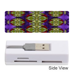 Divine Flowers Striving To Reach Universe Memory Card Reader (stick) by pepitasart