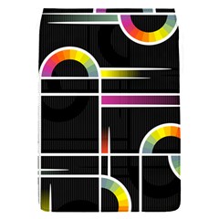 Background Abstract Semi Circles Removable Flap Cover (s) by Pakrebo