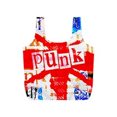 Punk Union Jack Full Print Recycle Bag (s) by ArtistRoseanneJones