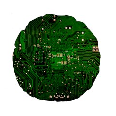 Background Green Board Business Standard 15  Premium Round Cushions by Pakrebo