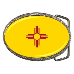 New Mexico Flag Belt Buckles by FlagGallery