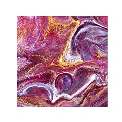 Paint Acrylic Paint Art Colorful Small Satin Scarf (square) by Pakrebo