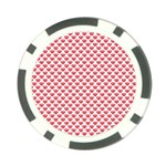Red Diamond Poker Chip Card Guard (10 pack) Back