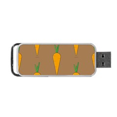 Healthy Fresh Carrot Portable Usb Flash (one Side) by HermanTelo