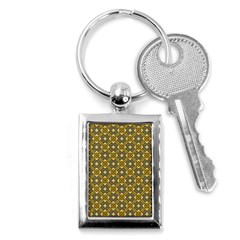 Digital Art Art Artwork Abstract Texture Key Chain (rectangle) by Pakrebo