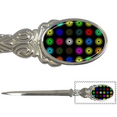 Flowers Arrangement Symmetry Letter Opener by Bajindul