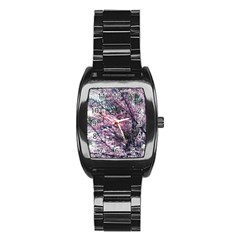 Ohio Redbud Stainless Steel Barrel Watch by Riverwoman