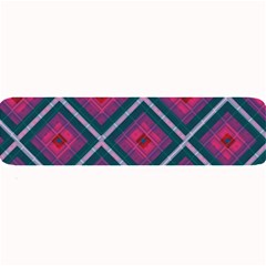 Purple Textile And Fabric Pattern Large Bar Mats by Pakrebo