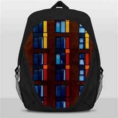Architecture Color Colour Windows Backpack Bag by Pakrebo