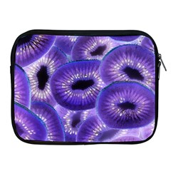Sliced Kiwi Fruits Purple Apple Ipad 2/3/4 Zipper Cases by Pakrebo