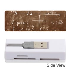Mathematics Brown Memory Card Reader (stick) by snowwhitegirl