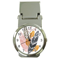 Feather Feathers Money Clip Watches by Sudhe
