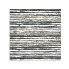 Striped Grunge Print Design Small Satin Scarf (square) by dflcprintsclothing