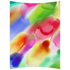 Colorful Watercolors                  Back Support Cushion by LalyLauraFLM