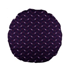 Background Texture Design Geometric 3d Standard 15  Premium Flano Round Cushions by Sudhe