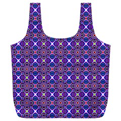 Background Pattern Geometrical Full Print Recycle Bag (xl) by Sudhe