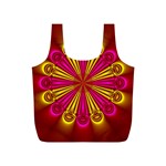 Abstract Art Fractal Modern Art Full Print Recycle Bag (S) Back