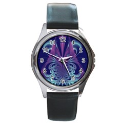 Design Art Digital Art Artwork Round Metal Watch by Pakrebo