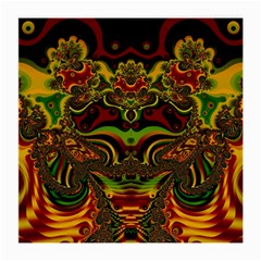 Fractal Art Artwork Design Art Pattern Medium Glasses Cloth by Pakrebo
