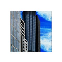 Architecture Frankfurt Houses Satin Bandana Scarf by Wegoenart