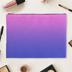 Dot Background Pattern Halftone Cosmetic Bag (xl) by Bajindul