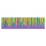Background Colorful Texture Bright Satin Scarf (Oblong) Front