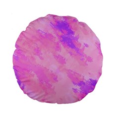 Almostwatercolor Standard 15  Premium Flano Round Cushions by designsbyamerianna