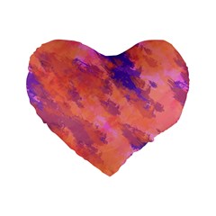 Harshenvironment Standard 16  Premium Heart Shape Cushions by designsbyamerianna