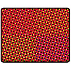 Pattern Textile Structure Abstract Fleece Blanket (medium)  by Pakrebo