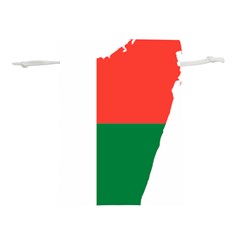 Madagascar Flag Map Geography Lightweight Drawstring Pouch (m) by Sapixe