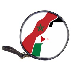 Western Sahara Flag Map Geography Classic 20-cd Wallets by Sapixe