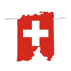 Switzerland Country Europe Flag Lightweight Drawstring Pouch (s) by Sapixe