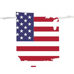 America Art Borders Cartography  Lightweight Drawstring Pouch (xl) by Sapixe